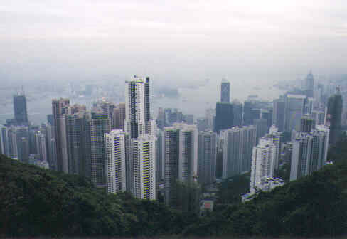 HK - Island - victoria peak - daytime