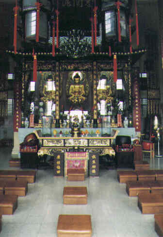 HK - Lantau - temple inside